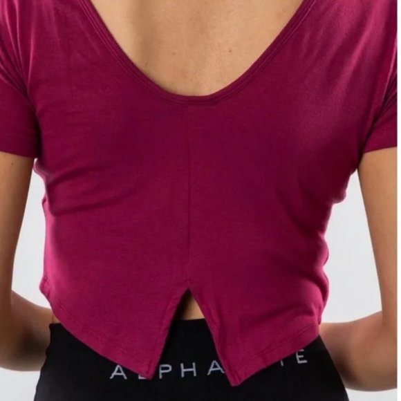 Alphalete Aspire Crop Top in *GREY* (cover pic for fit) - Picture 2 of 7